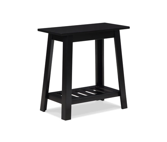 Side Table with Shelf
