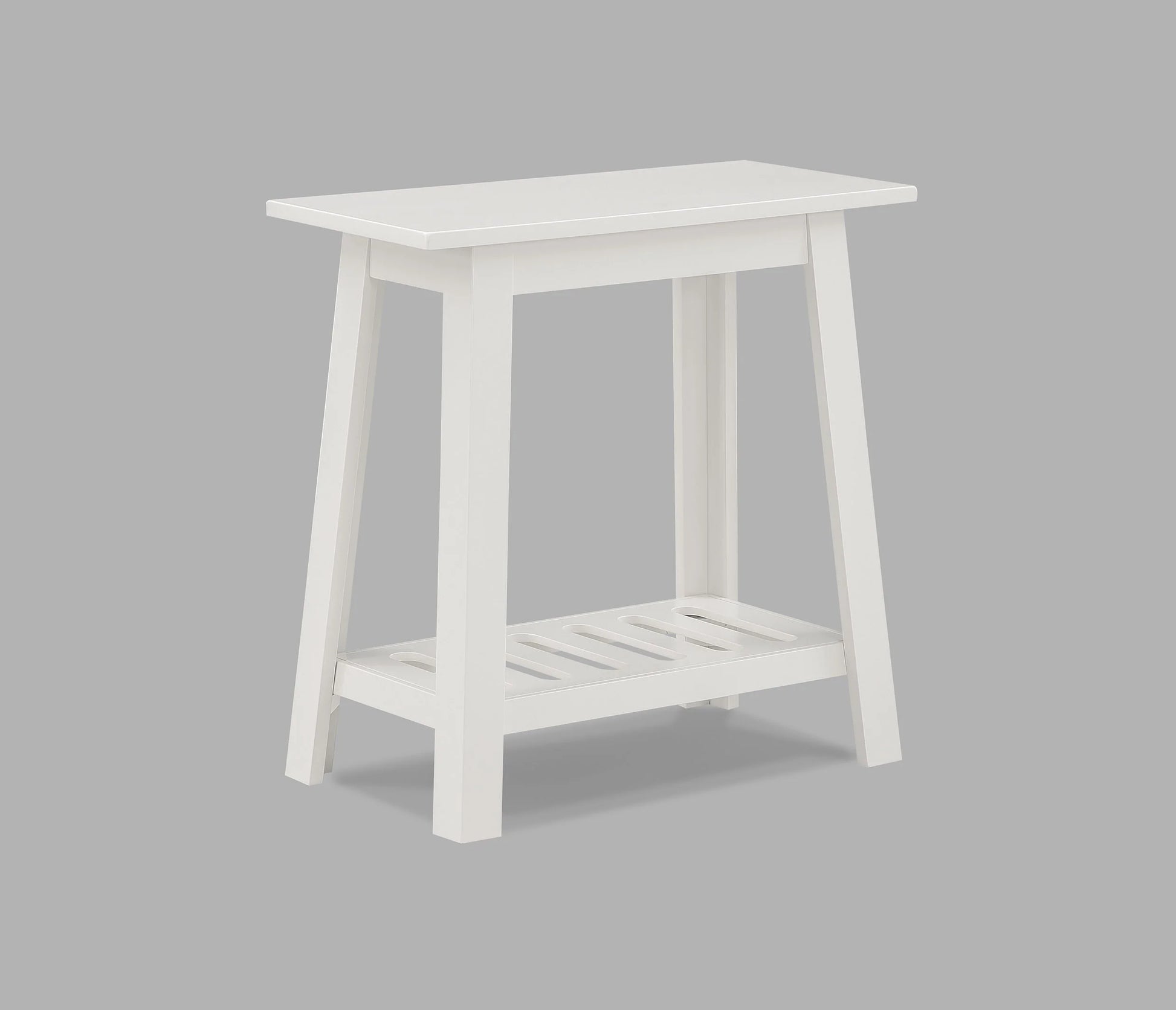 Side Table with Shelf - GracePalaceFurniture