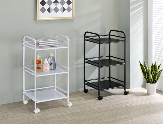 3-Tier Metal Shelf with Casters